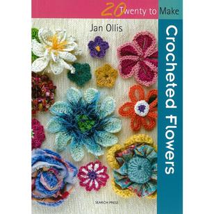 Search Press Twenty To Make: Crocheted Flowers Book White