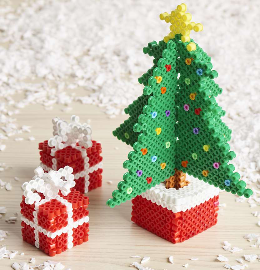 Hama Bead Christmas Tree & Presents Project