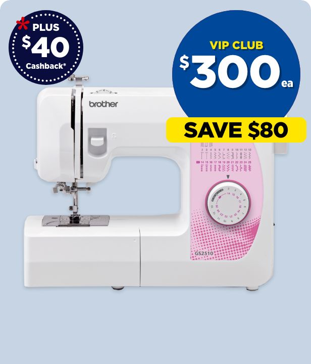 VIP CLUB $300 Each Brother GS2510 Sewing Machine