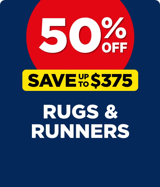 50% Off Rugs & Runners