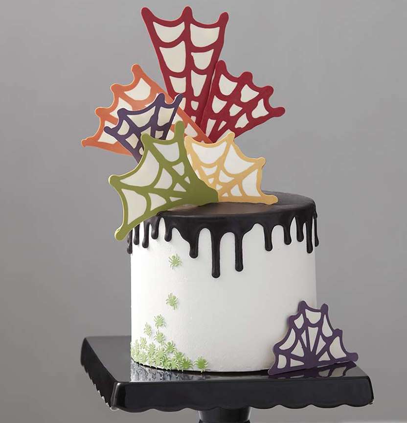 Spinfully Delicious Spider Web Cake Project