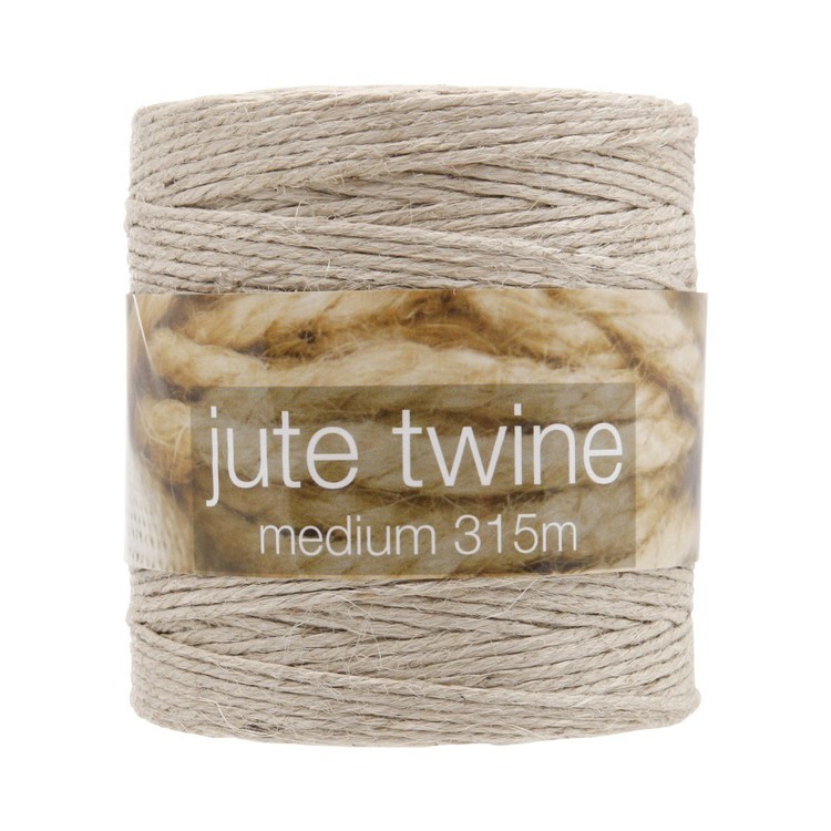 2x 100m/roll Natural Jute Rope Twine String Cord For Scrapbooking