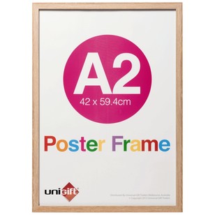 Unigift Extended Frames Natural Poster Frame  Natural A2