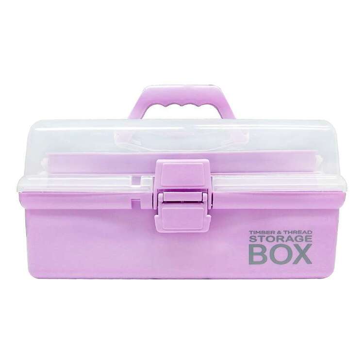 Timber & Thread Storage Box Purple Large