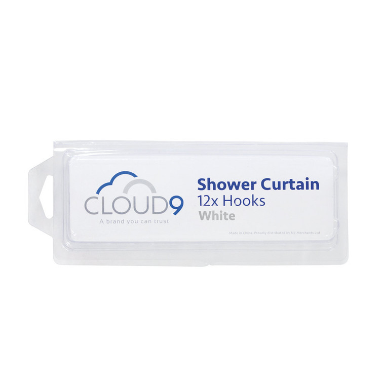Cloud 9 Shower Curtain Hooks