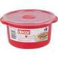 Decor Microsafe Round Container 800 mL Red 800 mL