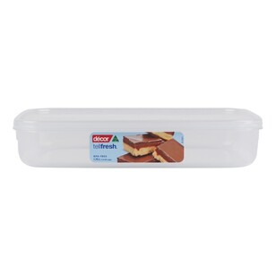 Decor Tellfresh Oblong Container 1.75 L Clear