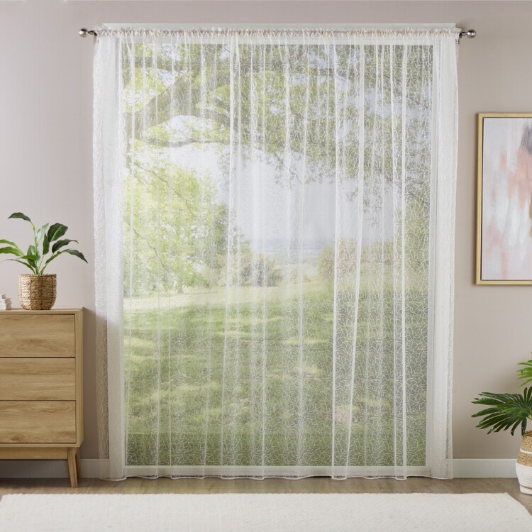 Drapery Continuous Sheer Curtain Fabric By The Metre Spotlight Australia