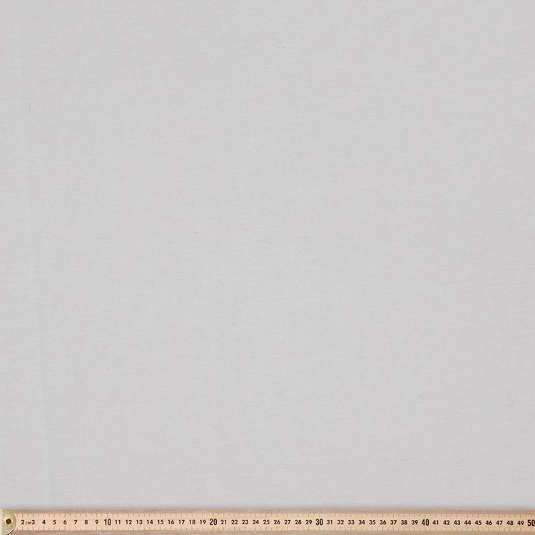 Unbleached Calico Fabric Natural 120 cm