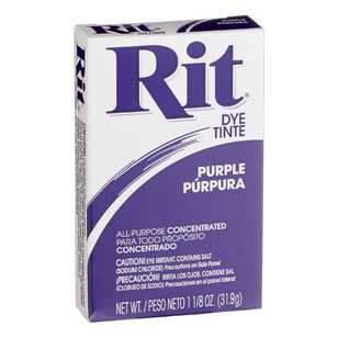 Purple Riptide Powder Rit All Purpose Dye Powder Purple | Spotlight Australia
