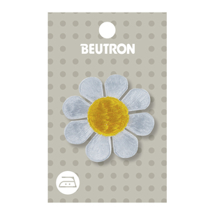 Beutron Medium Daisy Motif Yellow & White