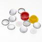Birch Button Covering Kit 8 Pack Silver