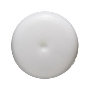Birch Self Cover Button 5 Pack White 15 mm