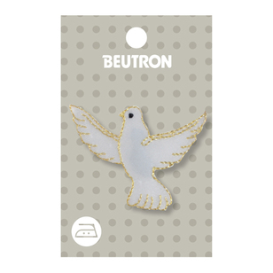Beutron Faith Dove Motif White