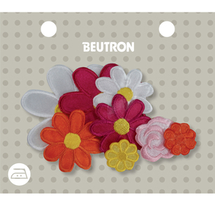 Beutron Flowers Iron On Motif Flowers