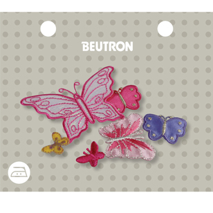 Beutron Butterfly Iron On Motif Butterflies