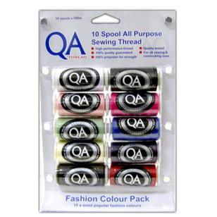 QA All Purpose Sewing Thread Multicoloured 500 m