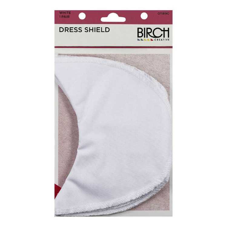 Birch Dress Shield White