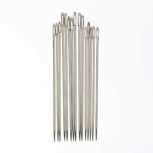 Birch Embroidery Needles For Dolls Silver