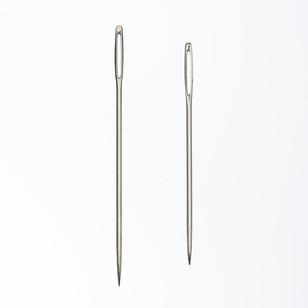 Birch Knitter's Sewing Needles Silver