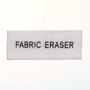 Birch Fabric Eraser White