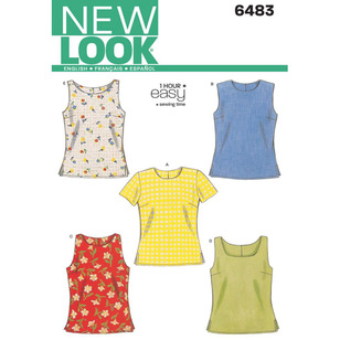 New Look Pattern 6483 Women's Top