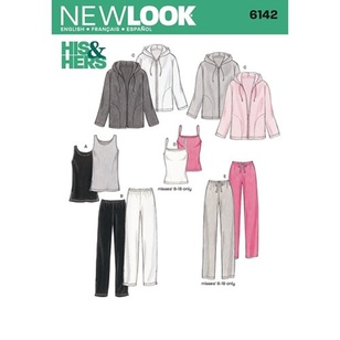 New Look Pattern 6142 Kids' Sleepwear