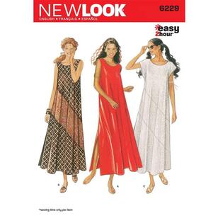 New Look Pattern 6229 Women's Dress  8 - 18
