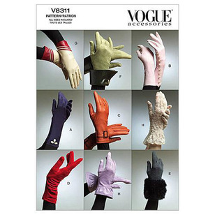 Vogue Pattern V8311 Gloves