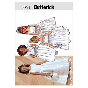 Butterick Pattern B3351 Girls' Jacket & Dress
