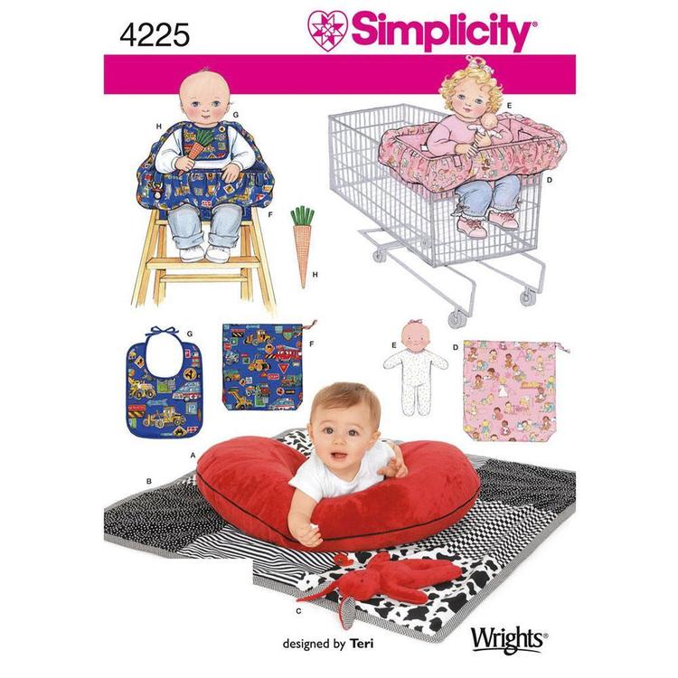 Simplicity Pattern 4225 Baby Accessories