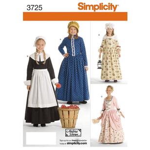 Simplicity Pattern 3725 Women's Costume