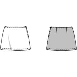 Burda Pattern 8237 Women's Skirt  6 - 24