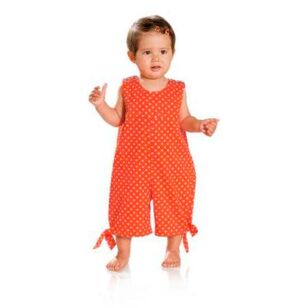 Burda Pattern 9652 Baby Jumpsuit  6 Months - 3 Years