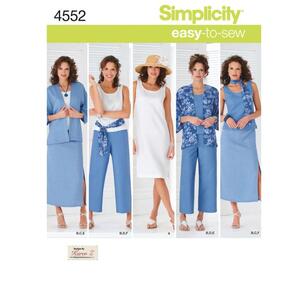Simplicity Pattern 4552 Women's Coordinates