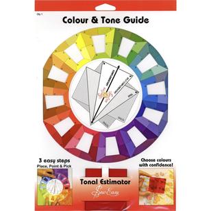 Sew Easy Colour & Tone Guide Colour Wheel Multicoloured