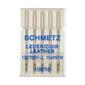 Schmetz 100 Leather Needles Silver