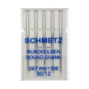 Schmetz 80 Round Shank Needles Silver