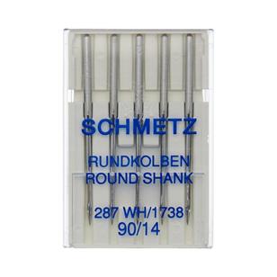 Schmetz 90 Round Shank Needles Silver