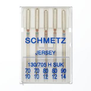 Schmetz 70 / 90 Jersey Needles Silver