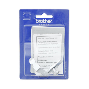 Brother F036 Zipper Piping Foot Silver