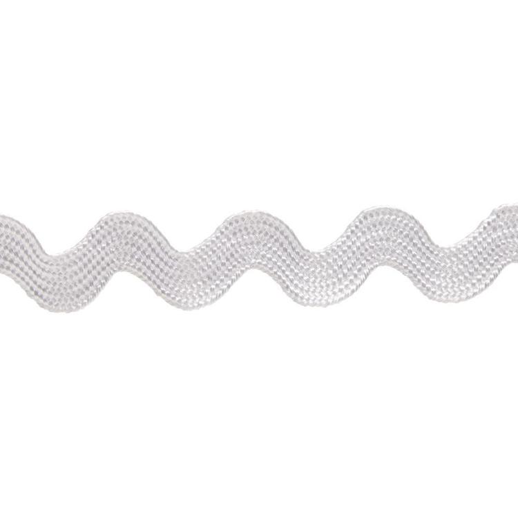 Spotlight Ric Rac Birch Ric Rac White 5 mm | Spotlight Australia