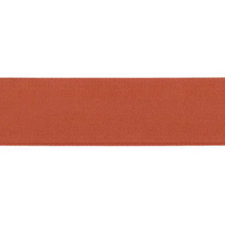 Berisfords Double-Sided Satin Ribbon Rust