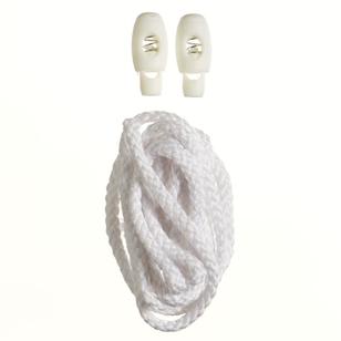 Birch Cord With Toggles White 1.5 m