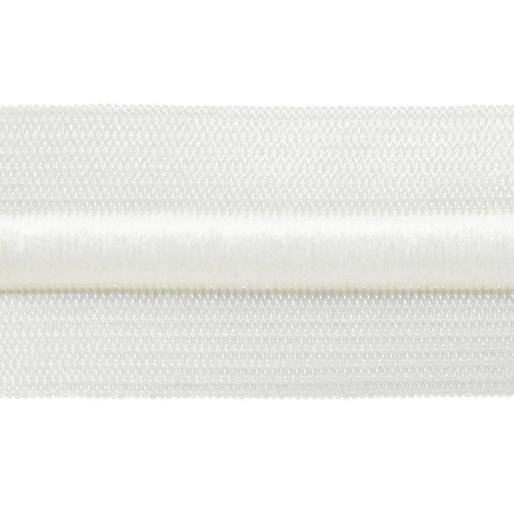 Birch Elastic with Cord White 32 mm