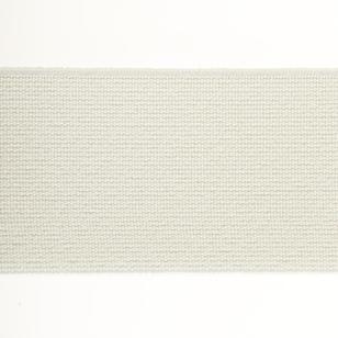 Birch Elastic Loom White 38 mm x 1 m