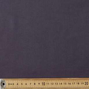 Plain 112 cm Broadcloth Fabric Anthracite