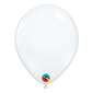 Qualatex Plain 12.5 cm Latex Balloon Clear 12.5 cm