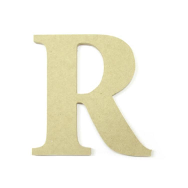 Kaisercraft Monologue Letter R Natural