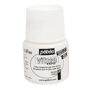 Pebeo Vitrea 160 Frosted Paint Cloud 45 mL